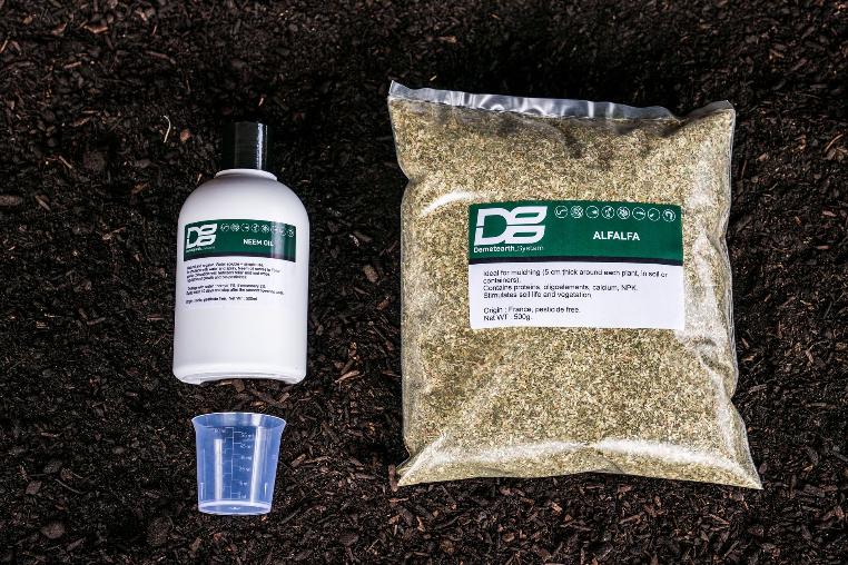 PACK COMPLEMENT NEEM + ALFALFA :  Demetearth System