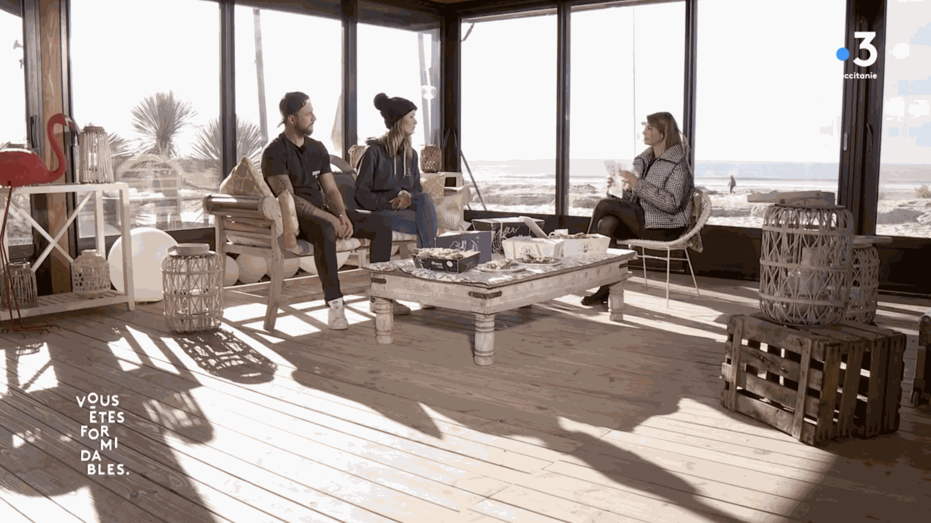 France 3 Vous êtes formidable l'ostréiculture Quentin et Emmeline